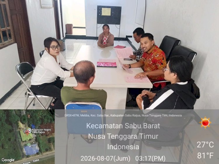 Pelimpahan Tersangka dan Barang Bukti Kasus KDRT yang Mengakibatkan Kematian ke Kejaksaan Negeri Sabu Raijua