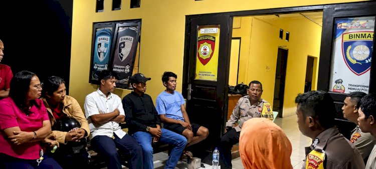 Tak Butuh Waktu Lama, Polsek Hawu Mehara Ungkap Aksi Pelemparan Mobil di Lihaba