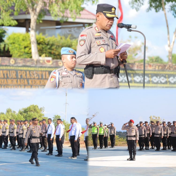 Karhutla Jadi Perhatian, Polres Sabu Raijua Pastikan Personel dan Sarpras Siap Bergerak
