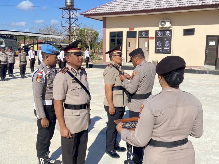 Amanah Baru di Pundak AKP Misbar, Resmi Jabat Kabag Logistik Polres Sabu Raijua