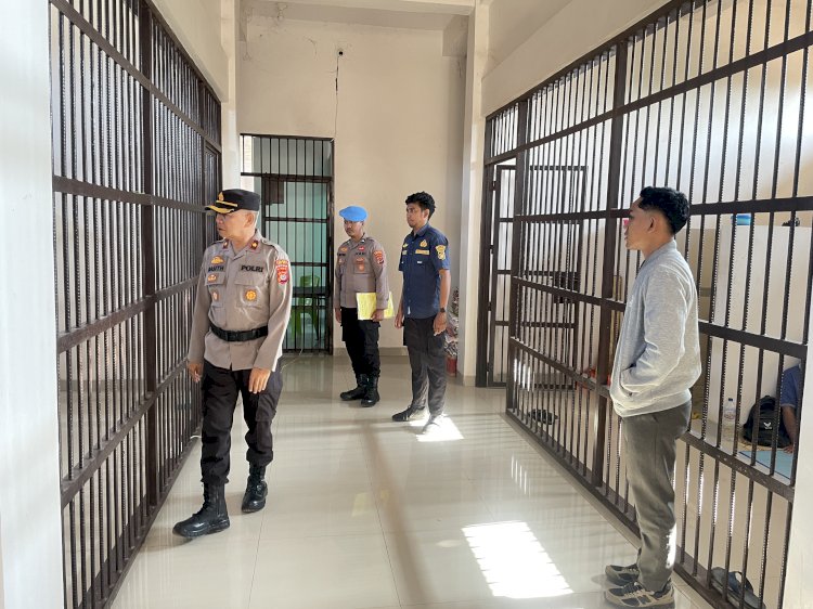 Tak Sekadar Cek, Waka Polres Sabu Raijua Pastikan Tahanan Aman dan Hak Tetap Terjaga