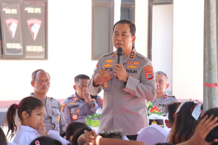 Bertugas di Pulau 3T, Kapolda NTT Hadir Beri Perhatian dan Penguatan kepada Personel Polres Sabu Raijua