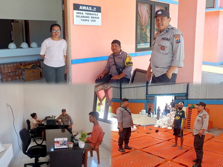 Patroli Harkamtibmas, Polsek Sabu Barat Imbau Warga Jaga Kamtibmas