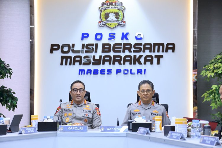 *Polri Resmikan Logo dan Posko Polisi Bersama Masyarakat, Perkuat Arah Pelayanan Publik*