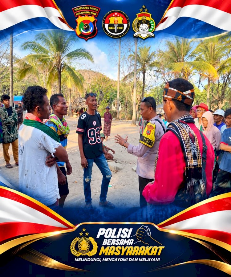 Rangkul Pemuda, Cegah Gangguan Kamtibmas! Bhabinkamtibmas Wadumaddi Ajak Warga Jauhi Pelanggaran Hukum