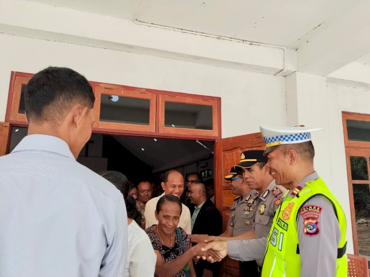 Polisi Bersama Masyarakat, Kapolres Sabu Raijua Perkuat Kerukunan dan Kamtibmas Lewat Minggu Kasih
