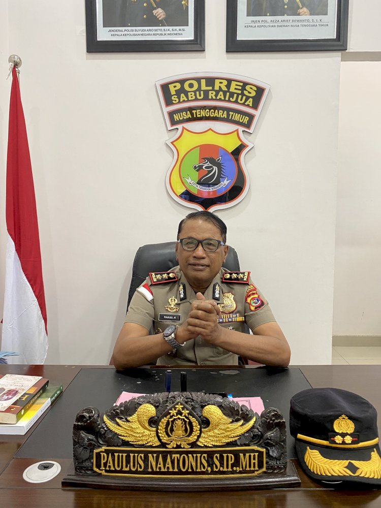 Sambut hari sumpah pemuda ke-98, kapolres sabu raijua ajak generasi muda jauhi narkoba dan judi online