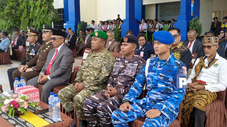 WakaPolres Sabu Raijua Hadiri Upacara Peringatan Hari Sumpah Pemuda ke 98 Tahun 2026 Tingkat Kabupaten Sabu Raijua