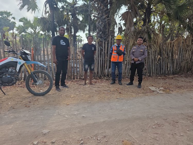 Respons Cepat Polsek Sabu Timur Tangani Peristiwa Kebakaran Rumah Warga di Desa Bebae, Pastikan Situasi Tetap Kondusif